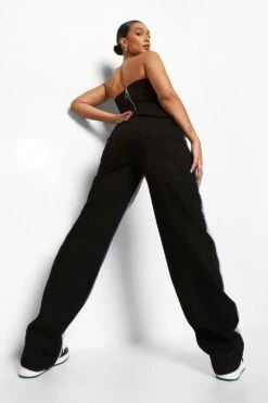 Colorblock Boyfriend-Jeans Mit Acid-Waschung -Mode für Sie Geschäft fzz02520 ice20blue xl 1