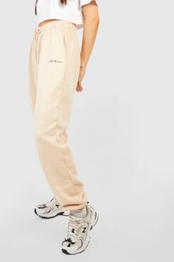 Jogginghose Mit Woman-Stickerei -Mode für Sie Geschäft fzz02763 stone xl 2