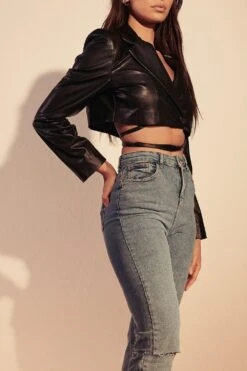 Zerrissene Jeans Mit Weitem Bein -Mode für Sie Geschäft fzz11686 blue xl 2