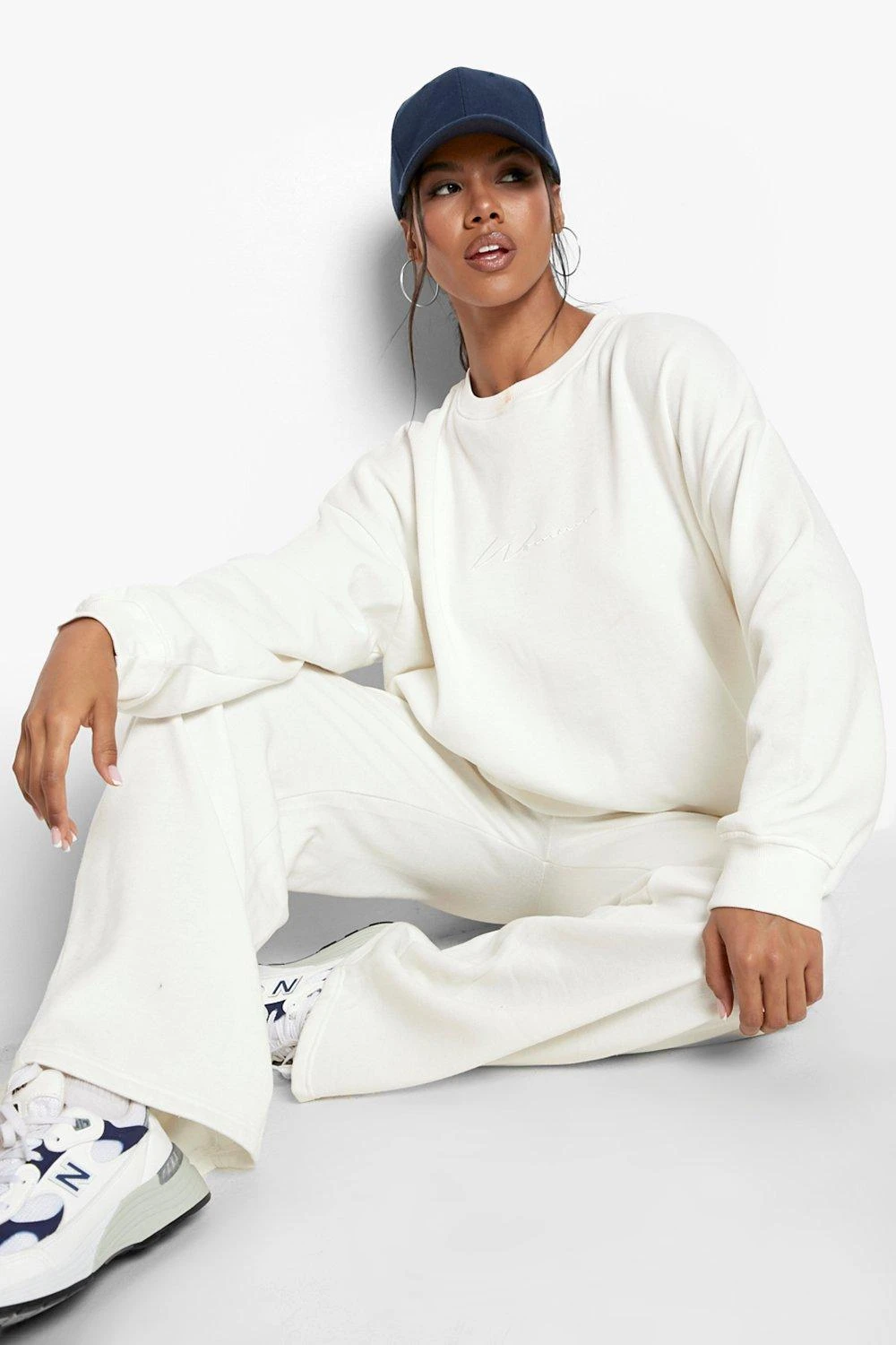 Recycelte Jogginghose Mit Geradem Bein 3 Recycelte Jogginghose Mit Geradem Bein