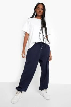 Recycelte Oversize Jogginghose -Mode für Sie Geschäft fzz24805 navy xl 2