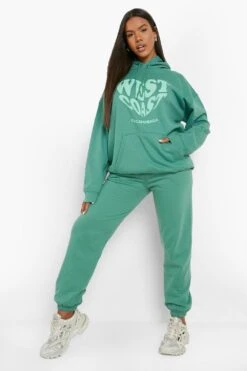 Oversize Hoodie Mit West Coast Herz-Print -Mode für Sie Geschäft fzz34585 sage xl 2