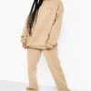 Recycelte Premium Oversize Jogginghose Mit Design-Text -Mode für Sie Geschäft fzz36852 taupe xl