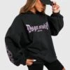 Oversize Hoodie Mit Dsgn Studio Gothic Print -Mode für Sie Geschäft fzz39356 black xl