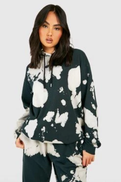 Batik Hoodie -Mode für Sie Geschäft fzz64230 black xl 2