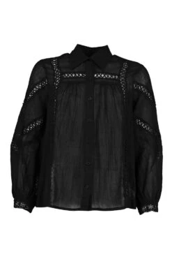 Hemd Aus Baumwolle Mit Detail 8 Hemd Aus Baumwolle Mit Detail -Mode für Sie Geschäft fzz70072 black xl 2