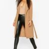 Duster-Mantel Mit Utility-Taschen Und Gürtel -Mode für Sie Geschäft fzz83198 camel xl