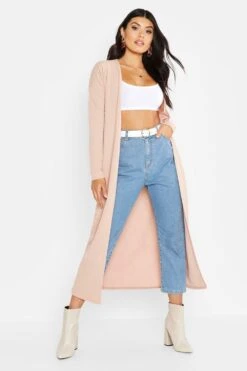 Maxi-Kimono Mit Gürtel