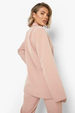 Lockerer Blazer Mit Taschen-Detail -Mode für Sie Geschäft gzz00391 nude xl 1