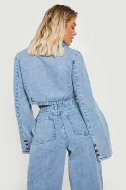 Premium Jeans Mit Weitem Bein 7 Premium Jeans Mit Weitem Bein -Mode für Sie Geschäft gzz01914 mid20blue xl 1