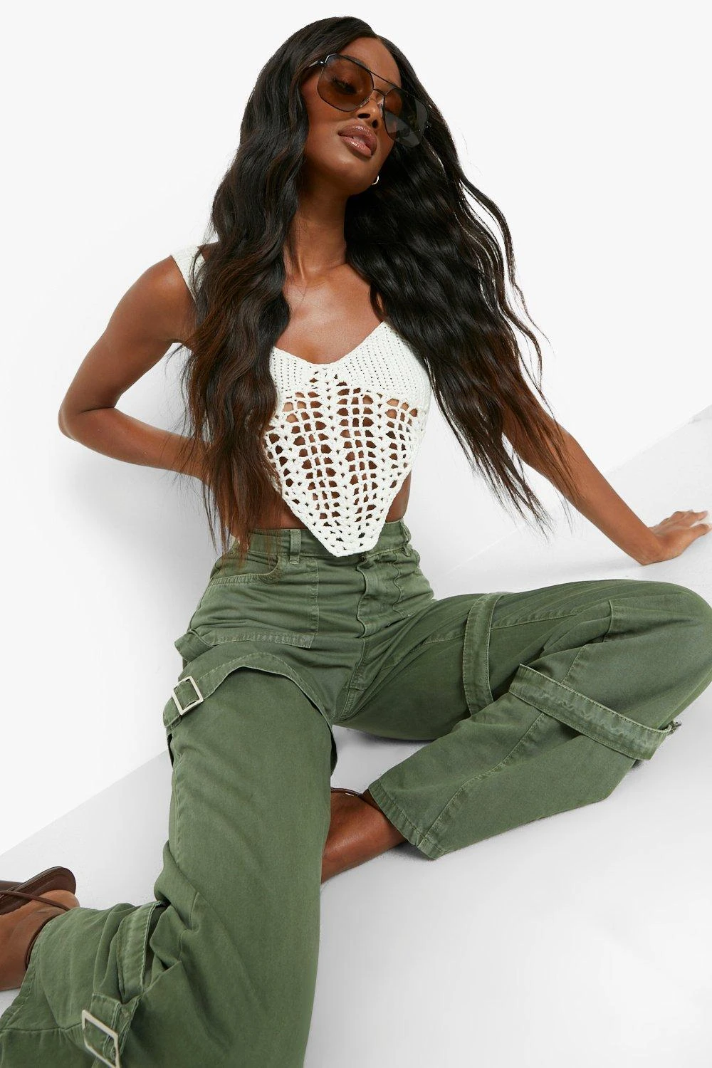 Skinny Cargo-Schlagjeans 6 Skinny Cargo-Schlagjeans – Bild 4