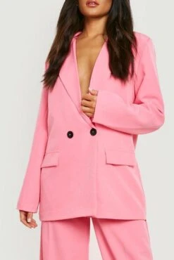 Blazer Mit Kontrast-Knöpfen 9 Blazer Mit Kontrast-Knöpfen -Mode für Sie Geschäft gzz14462 candy20pink xl 3