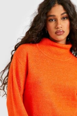 Trainingsanzug Mit Rollkragen -Mode für Sie Geschäft gzz15626 orange xl 3