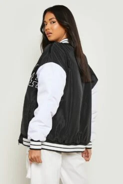 Oversize Steppjacke -Mode für Sie Geschäft gzz16220 black xl 1
