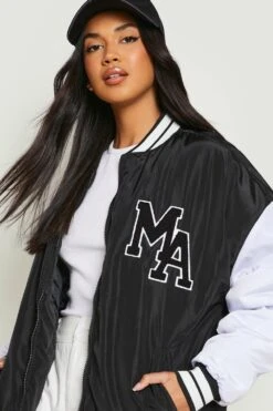 Oversize Steppjacke -Mode für Sie Geschäft gzz16220 black xl 3