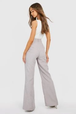 Cord-Schlaghose Mit Hohem Bund -Mode für Sie Geschäft gzz17322 grey xl 1