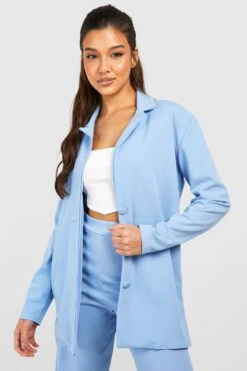 Lockerer Jersey-Blazer