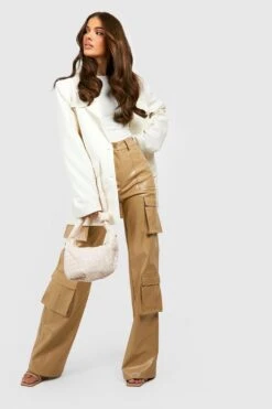 Oversize Utility-Blazer 8 Oversize Utility-Blazer -Mode für Sie Geschäft gzz28056 ecru xl 2