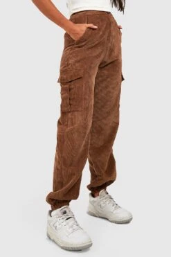 Cord Cargo-Jogginghose 8 Cord Cargo-Jogginghose -Mode für Sie Geschäft gzz28146 tan xl 3