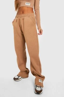 Jogginghose Mit Geradem Bein 9 Jogginghose Mit Geradem Bein -Mode für Sie Geschäft gzz36096 taupe xl 3