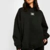 Super Oversize Hoodie Mit Ds Slogan -Mode für Sie Geschäft gzz36676 black xl