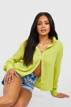 Hemd Mit Knopfleiste 9 Hemd Mit Knopfleiste -Mode für Sie Geschäft gzz37378 chartreuse xl 3