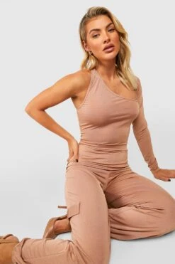 Strukturierte Cargo-Jogginghose 8 Strukturierte Cargo-Jogginghose -Mode für Sie Geschäft gzz37854 camel xl 2