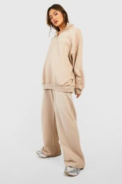 Basic Jogginghose Mit Weitem Bein