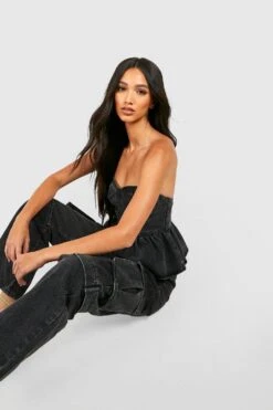 Cargo-Jeans -Mode für Sie Geschäft gzz40245 black xl 2