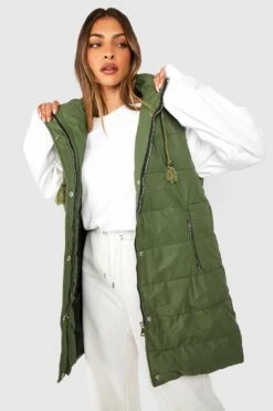Kunstleder Weste -Mode für Sie Geschäft gzz40773 khaki xl 2