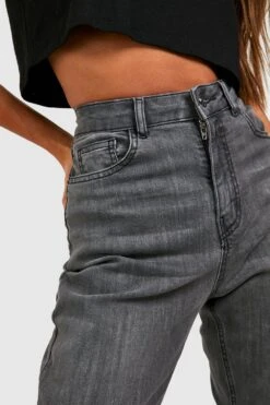 Schwarze Butt-Shaper Skinny Jeans Mit Hohem Bund 9 Schwarze Butt-Shaper Skinny Jeans Mit Hohem Bund -Mode für Sie Geschäft gzz45795 washed20black xl 3