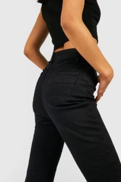 Schwarze Butt-Shaper Skinny Jeans Mit Hohem Bund -Mode für Sie Geschäft gzz45796 black xl 3