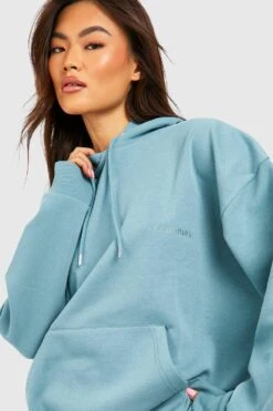 Oversize Hoodie Und Radlershorts -Mode für Sie Geschäft gzz46355 blue xl 3