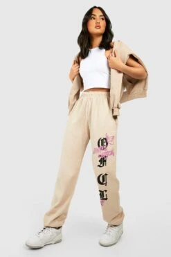 Jogginghose Mit Official Graffiti-Slogan