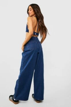 Lockere Boyfriend-Jeans Mit Mittelhohem Bund -Mode für Sie Geschäft gzz47717 true20blue xl 1