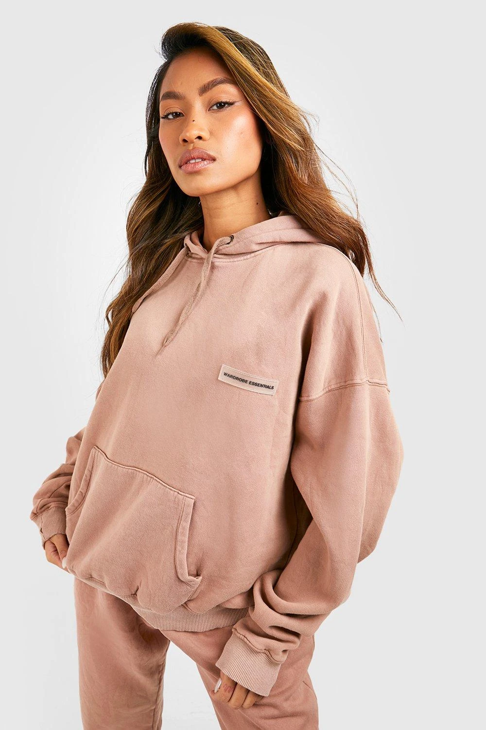 Oversize Hoodie Mit Etikett-Detail 5 Oversize Hoodie Mit Etikett-Detail – Bild 3