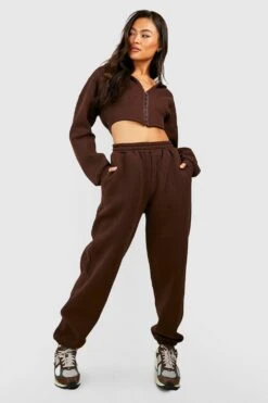 Korsett-Hoodie Mit Haken Und Öse -Mode für Sie Geschäft gzz48918 chocolate xl 2