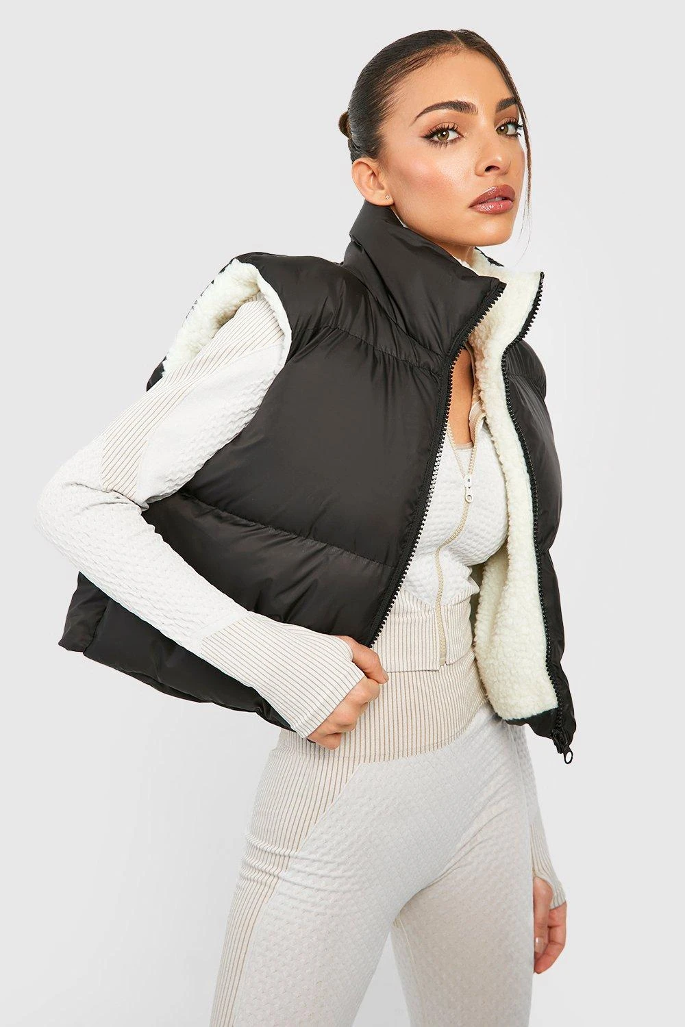 Weste Mit Teddy-Futter 3 Weste Mit Teddy-Futter