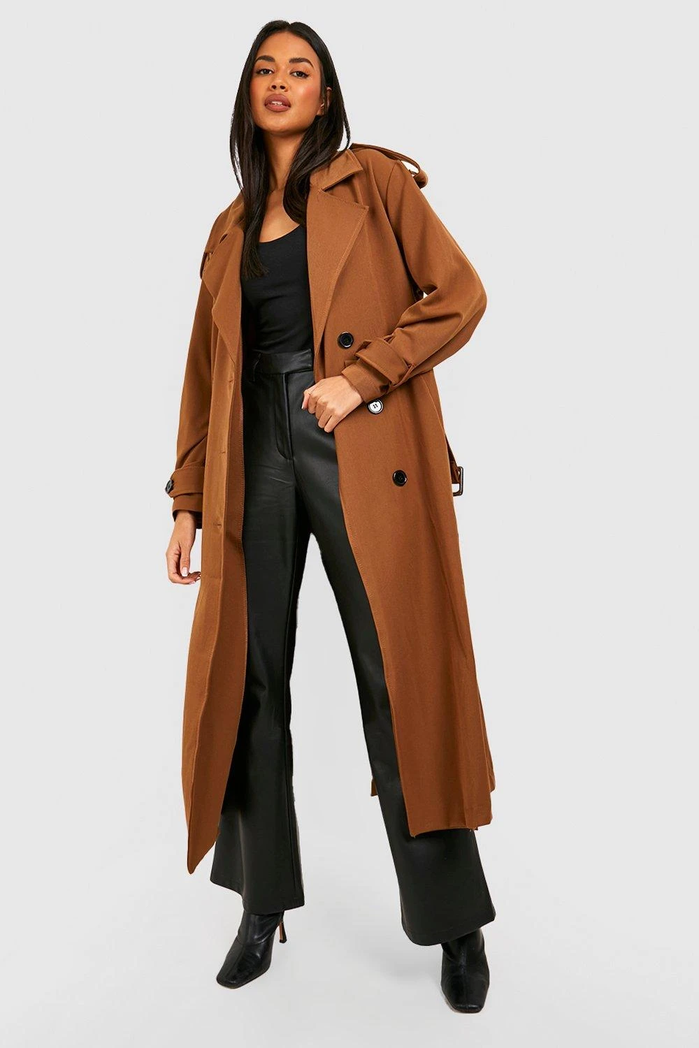 Trenchcoat Mit Gürtel-Detail 5 Trenchcoat Mit Gürtel-Detail – Bild 3