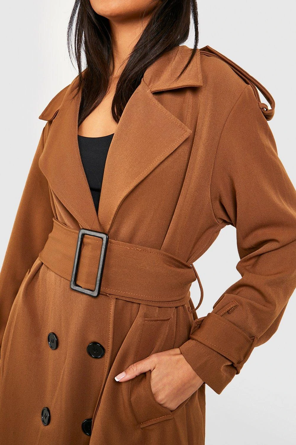 Trenchcoat Mit Gürtel-Detail 6 Trenchcoat Mit Gürtel-Detail – Bild 4