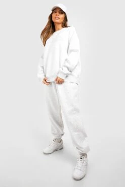 Jogginghose Mit Dsgn Studio 3D Stickerei -Mode für Sie Geschäft gzz49868 ash20grey xl 2