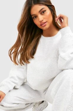 Jogginghose Mit Dsgn Studio 3D Stickerei -Mode für Sie Geschäft gzz49868 ash20grey xl 3