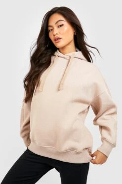 Oversize Hoodie Mit Naht-Detail