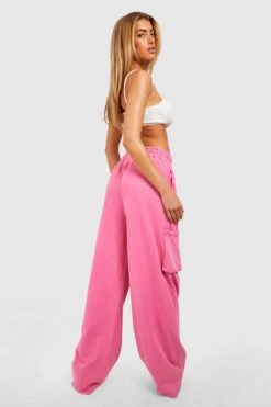 Cargo-Jogginghose Mit Geradem Bein 7 Cargo-Jogginghose Mit Geradem Bein -Mode für Sie Geschäft gzz51851 pink xl 1