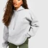 Recycelter Oversize Hoodie -Mode für Sie Geschäft gzz53759 ash20grey xl