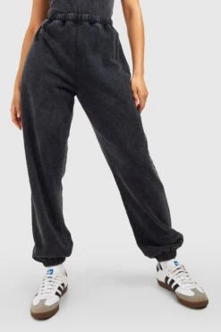 Jogginghose Mit Hohem Bund -Mode für Sie Geschäft gzz55107 charcoal xl 3