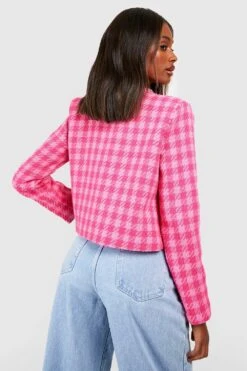 Bouclee Jacke 7 Bouclee Jacke -Mode für Sie Geschäft gzz56276 pink xl 1