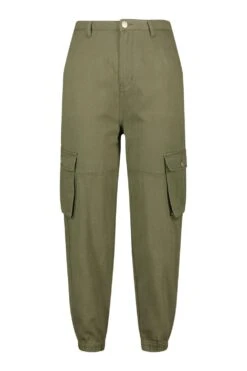 Plus Khaki Cargo Jeans -Mode für Sie Geschäft pzz63638 khaki xl 2